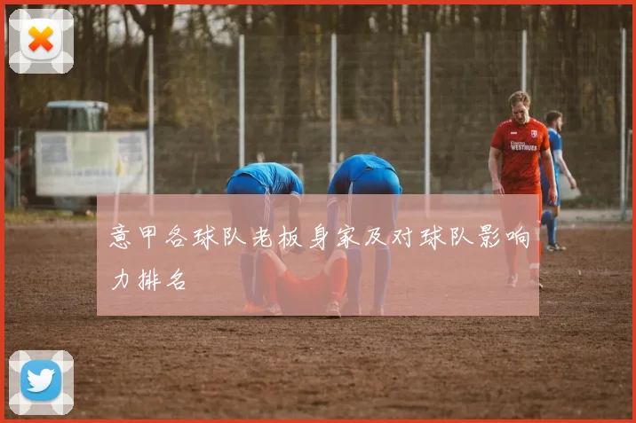 意甲各球队老板身家及对球队影响力排名